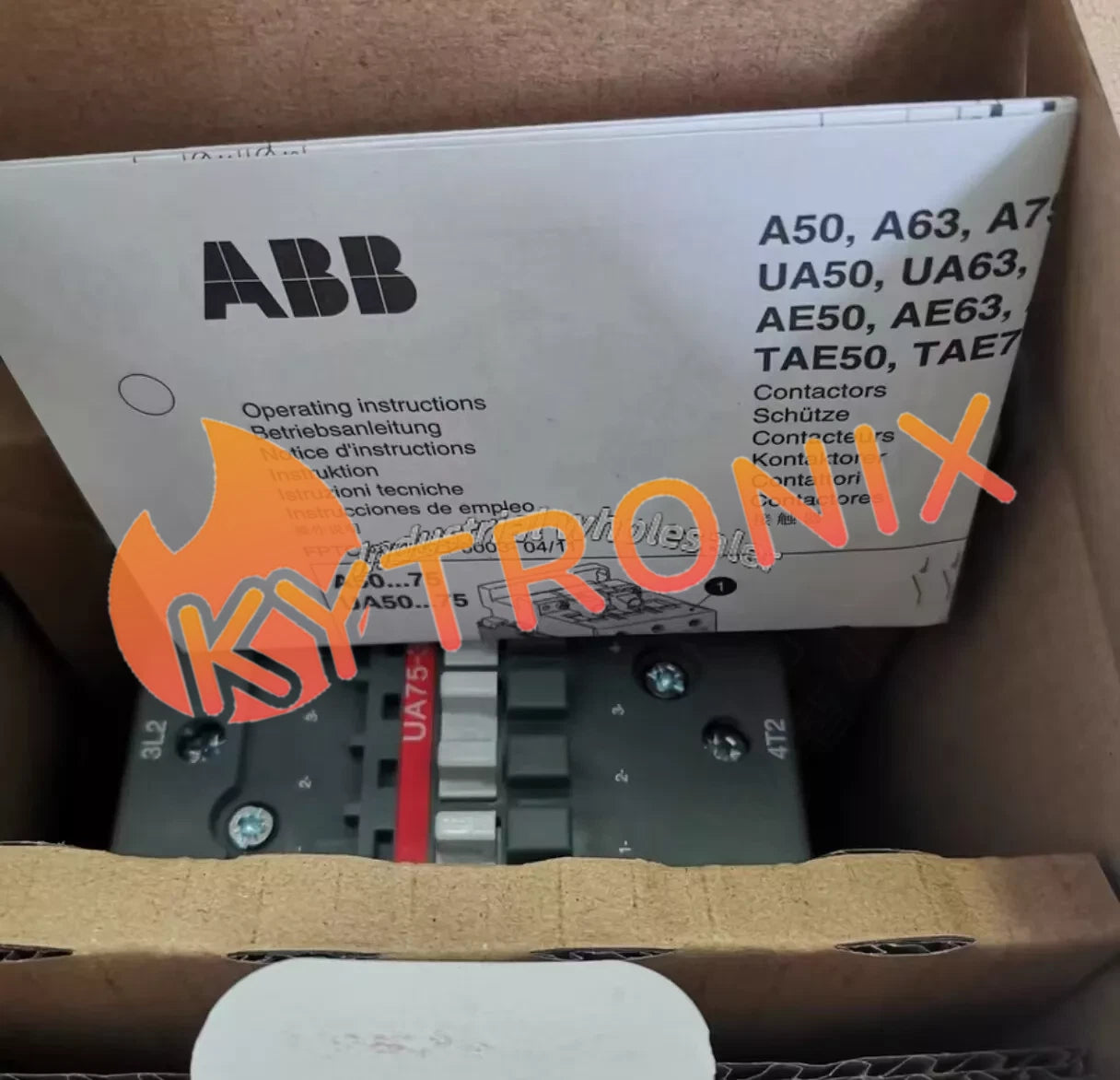 1pc ABB UA75-30-00 220-230V50Hz/230-240V60Hz Contactor 1SBL411022R8000
