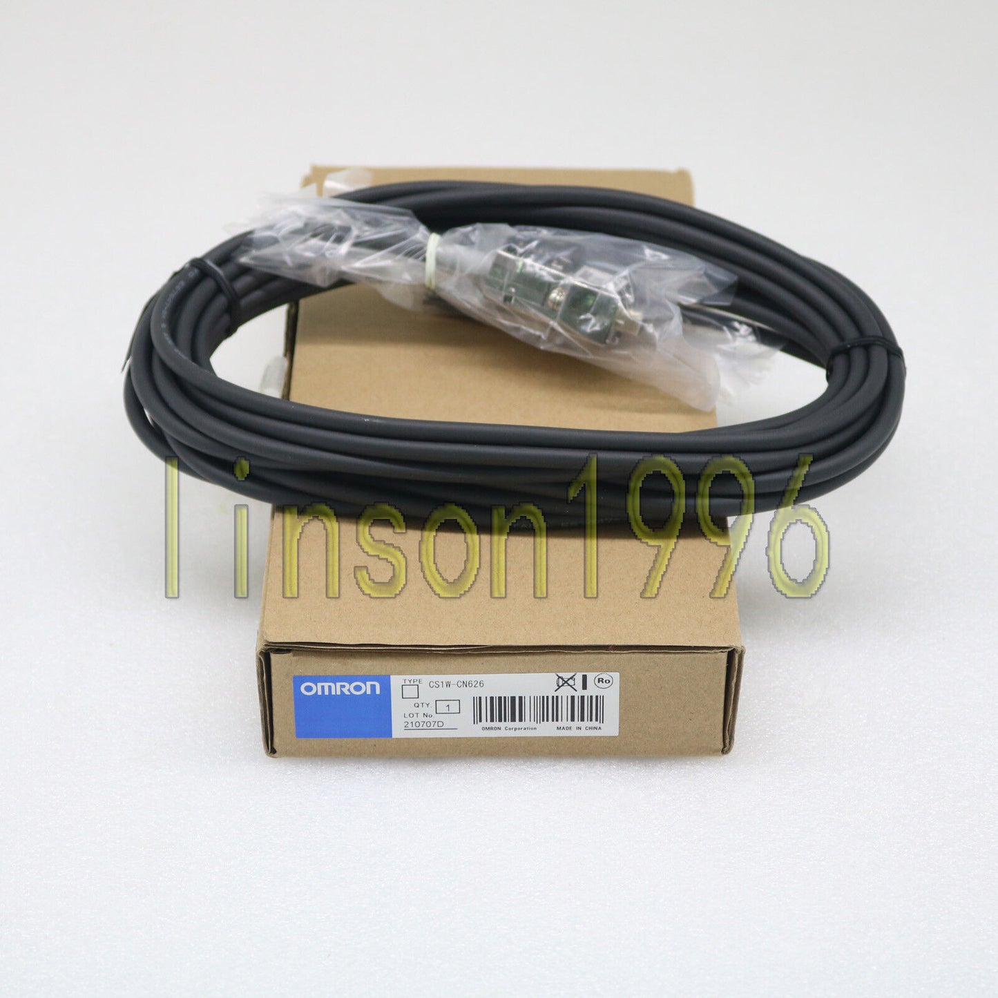 OMRON CS1W Programming Cable CS1W CN626 Fast Ship - OMRON