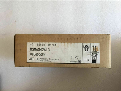 New One-Year Panasonic AC Servo Motor MSMA042A1C - PANASONIC
