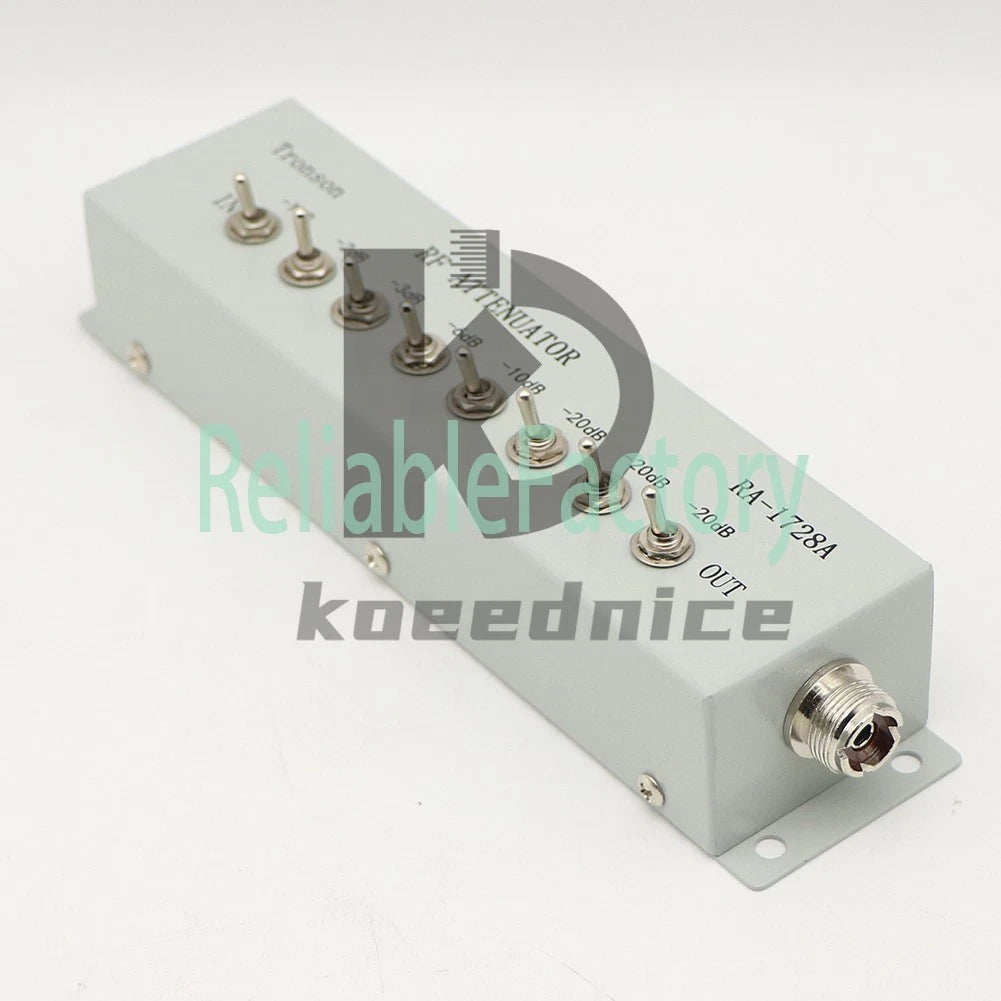 0- 82DB VARIABLE/ STEP ATTENUATOR 50 OHM for Radio Transmitter
