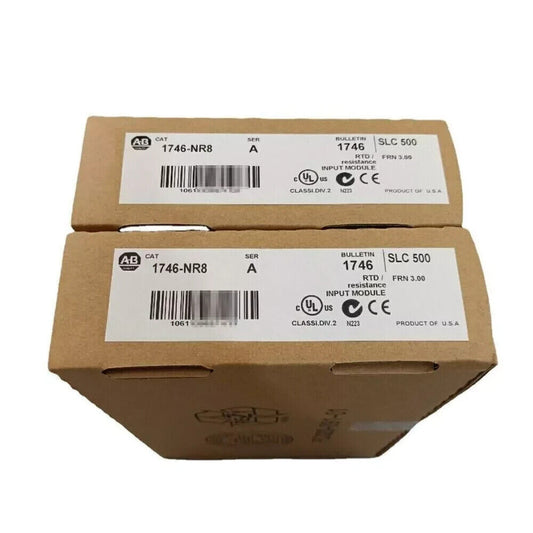 Sealed AB 1746-NR8 SER A SLC 500 RTD Resistance Input Module 1746NR8
