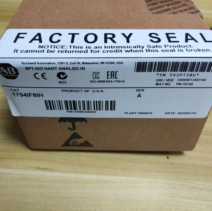 Allen-Bradley 1794-IF8IH Output Unit - Sealed and Reliable - ALLEN-BRADLEY