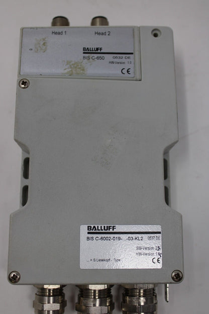 used Balluff BIS C-6002-019-650-03-KL2 Process Control Analysis Unit - BALLUFF