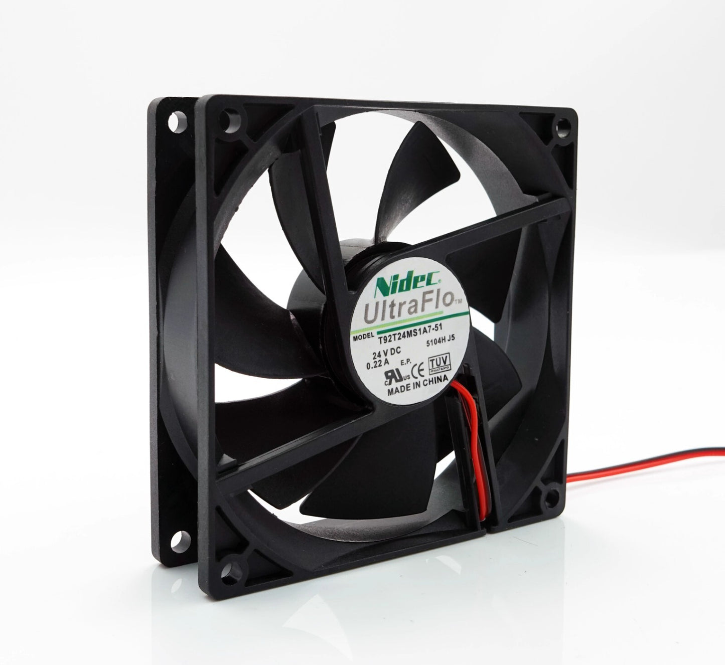 NIDEC T92T24MS1A7-51 9025 DC24V 0.22A 2-Wire Inverter Cooling Fan