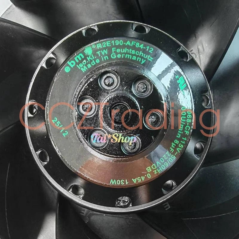 1 Pc. M2E068-CF R2E190-AF84-12 Cooling Fan AC115V 0.45A 130W