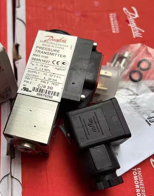 new 1pcs Danfoss MBS5100 060N1037 0-16bar Pressure Transmitter Sensor - DANFOSS