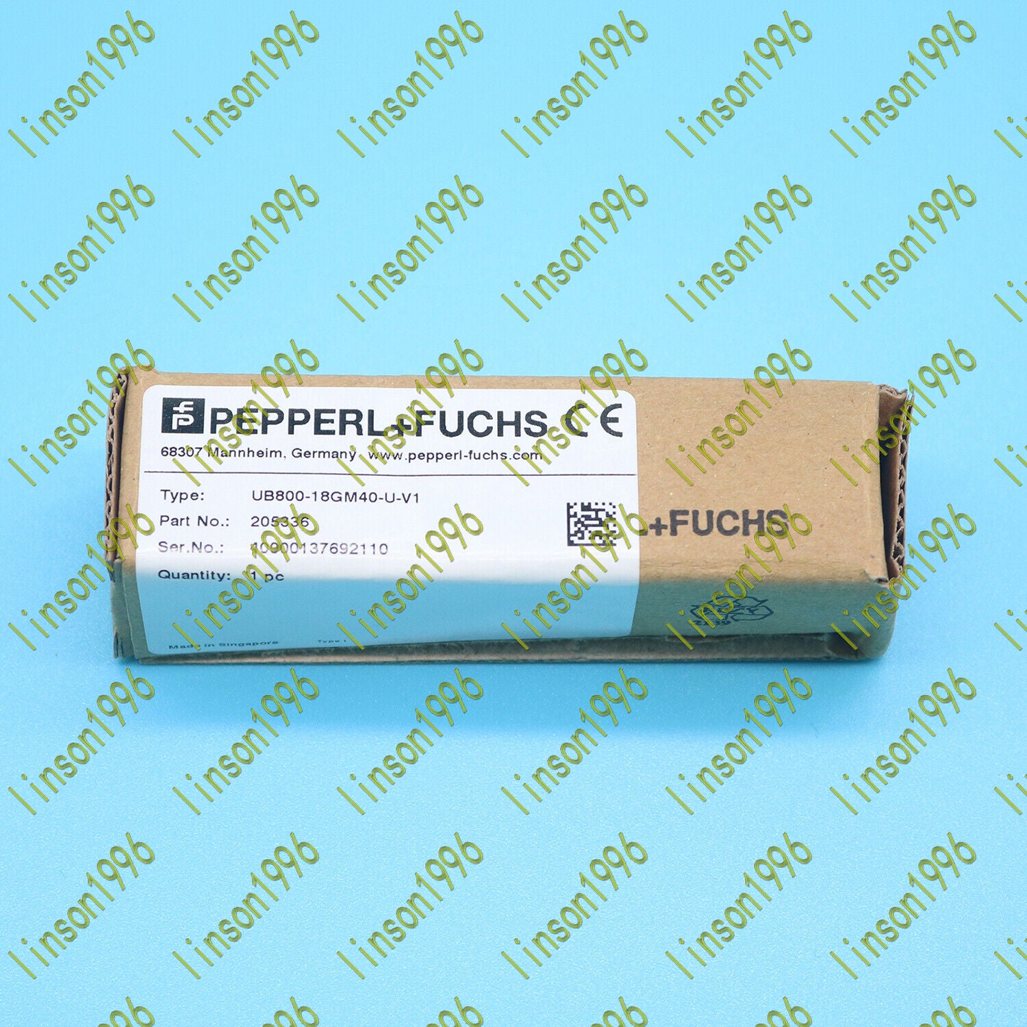 PEPPERL+FUCHS SENSOR UB800-18GM40-U-V1 - PEPPERL+FUCHS