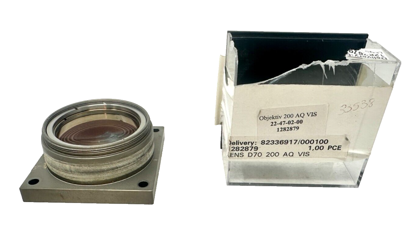 used Trumpf D70-200-AQ-VIS Laser Guidance Lens 223mm *Light Scratches* - TRUMPF