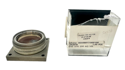 used Trumpf D70-200-AQ-VIS Laser Guidance Lens 223mm *Light Scratches* - TRUMPF