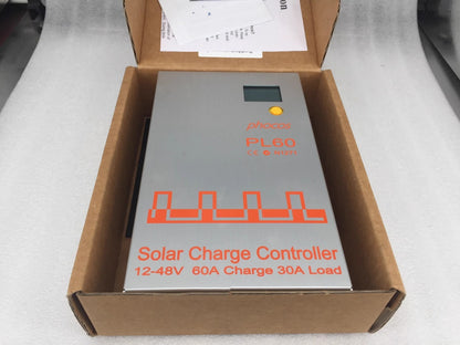 1Pcs Load Solar Charge Controller PL60 12-48V 60A Charge 30A