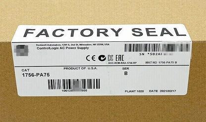 ControlLogix 1756PA75 AC Power Supply - CONTROLLOGIX