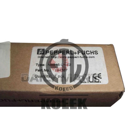 Pepperl+Fuchs NBB15-U1-E2 Inductive Sensor, 15mm Flush, PNP NO