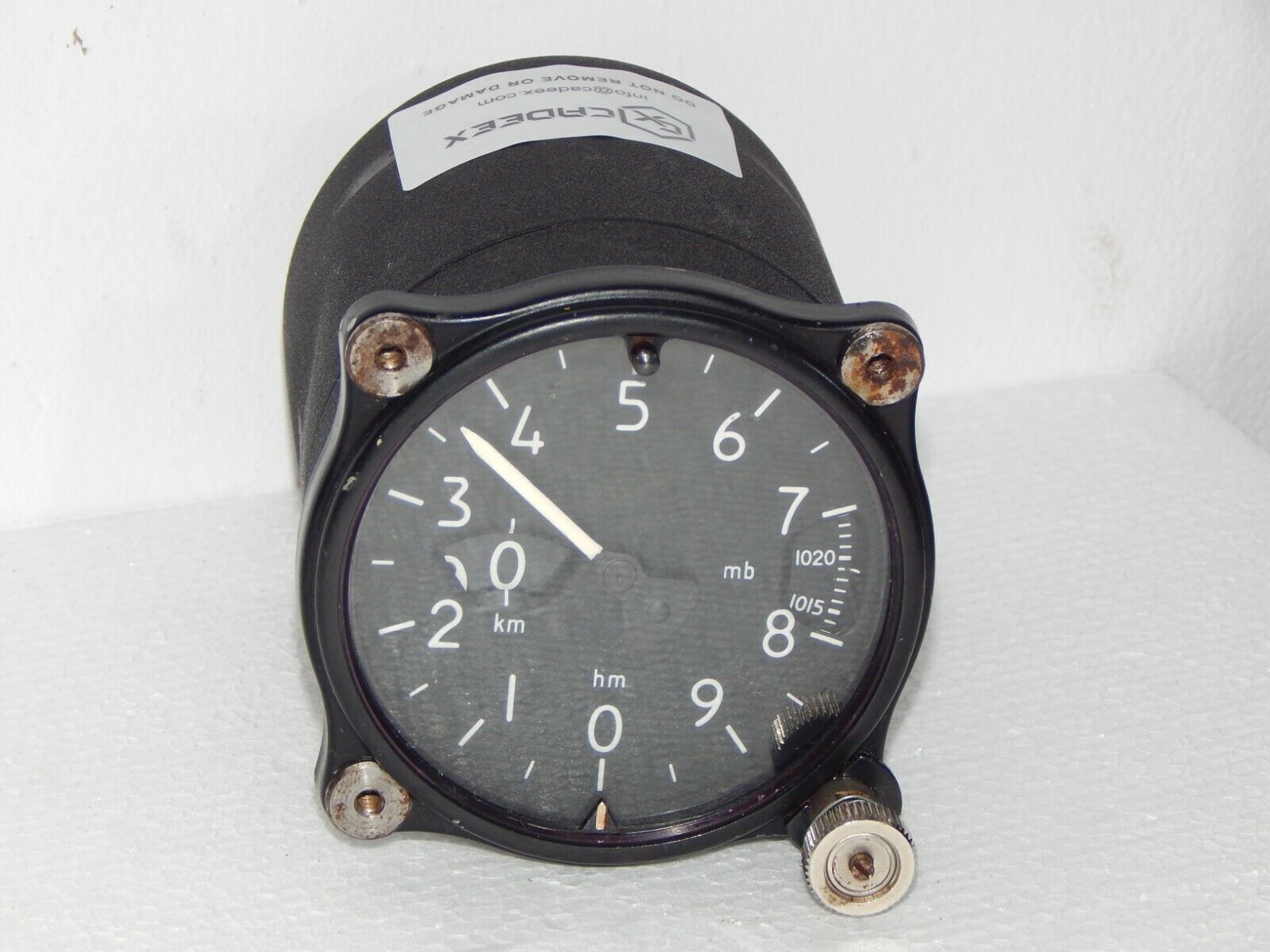 Used Aircraft Altimeter Indicator JAEGER Ation Flight Instrument - JAEGER