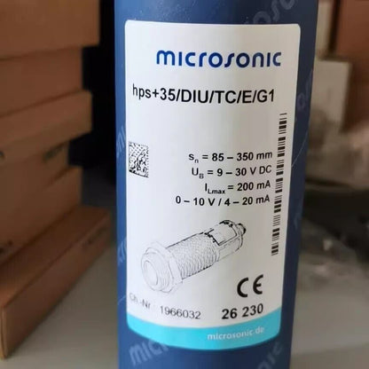 new 1pcs microsonic Ultrasonic Sensor hps+35/DIU/TC/E/G1 - MICROSONIC
