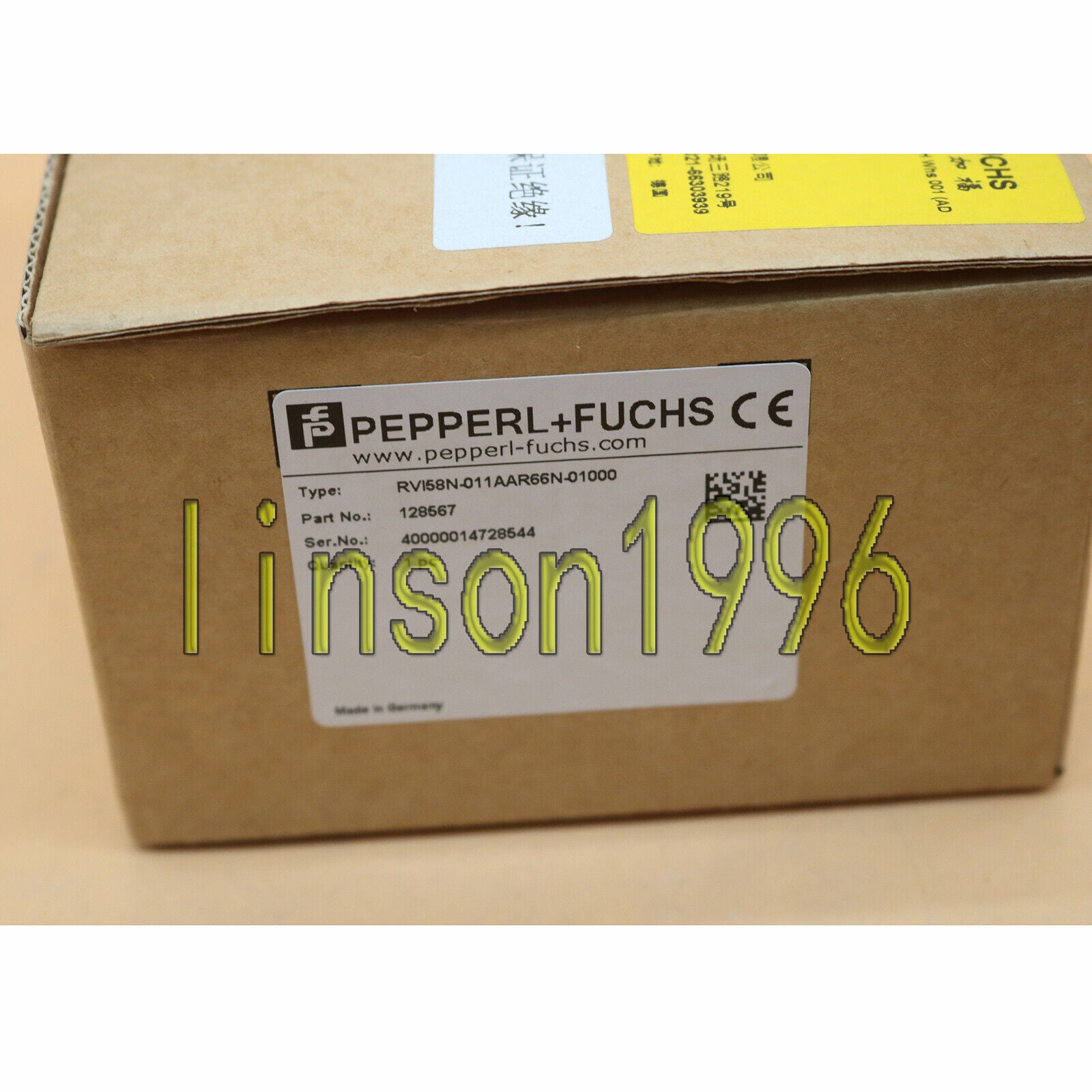ONE PEPPERL+FUCHS RVI58N-011AAR66N-01000 – In Box - PEPPERL+FUCHS