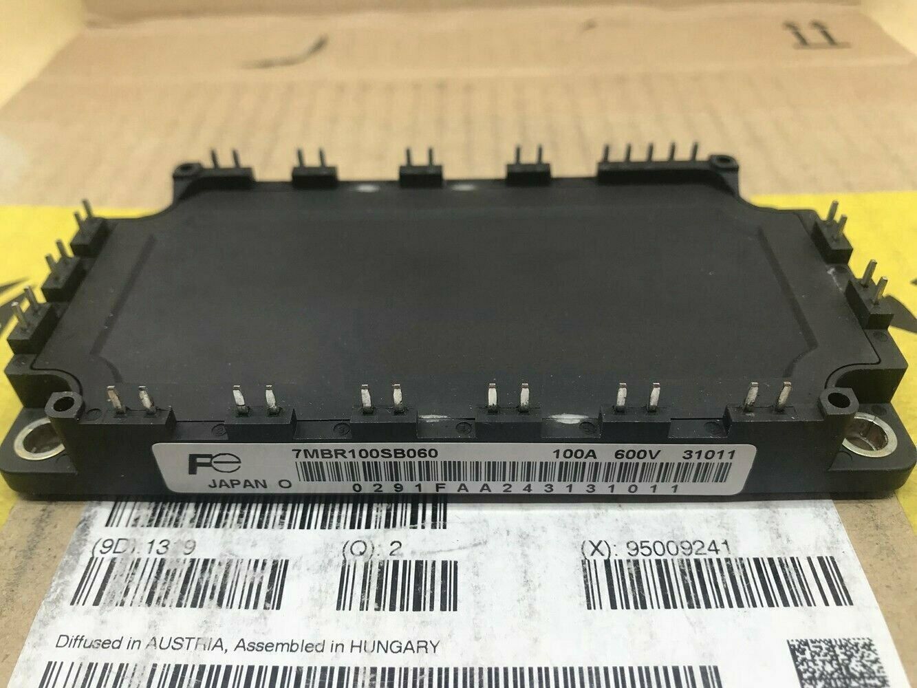 FUJI 7MBR100SB060 Module Power Supply - FUJI