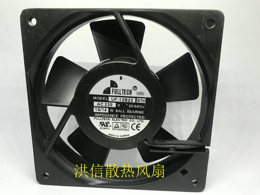 1pcs  Fulltech UF-12B23BTH 230V16W/14W 12CM 12025 Cabinet Cooling Fan
