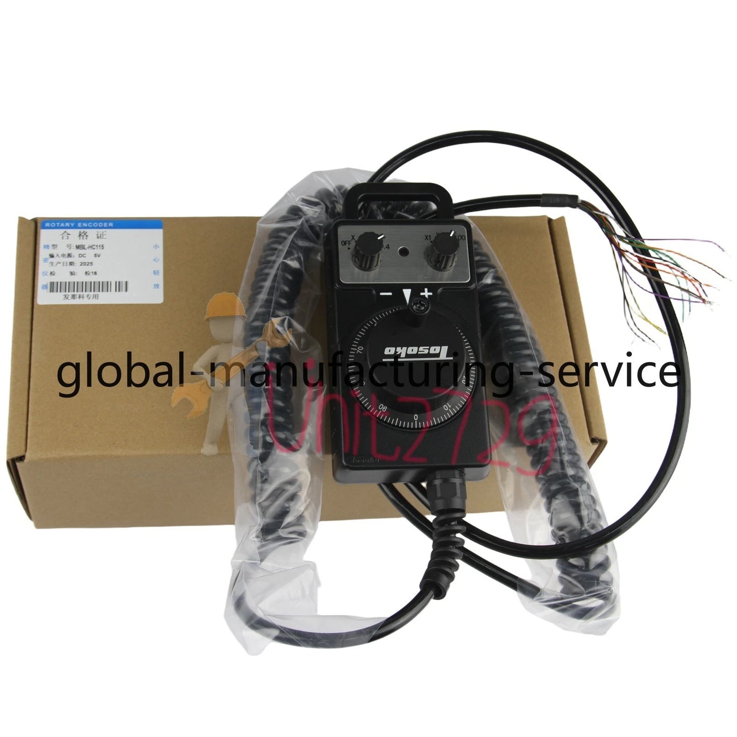 1PC TOSOKU HC115 MBL-HC115 Handwheel Handle Manual Pulse Generato #ke