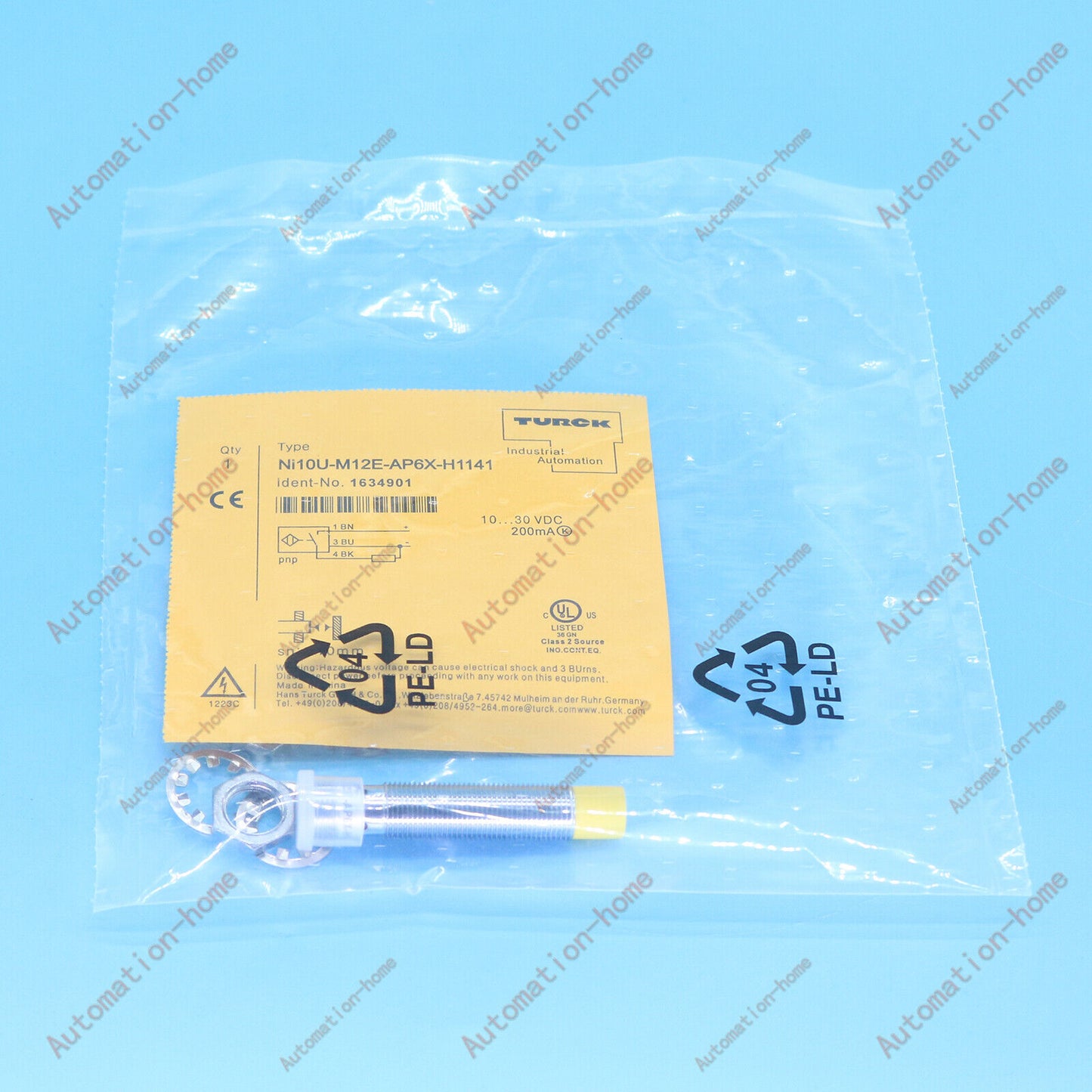 new ONE TURCK Proximity Switch NI10U-M12E-AP6X-H1141 ship - KOEED