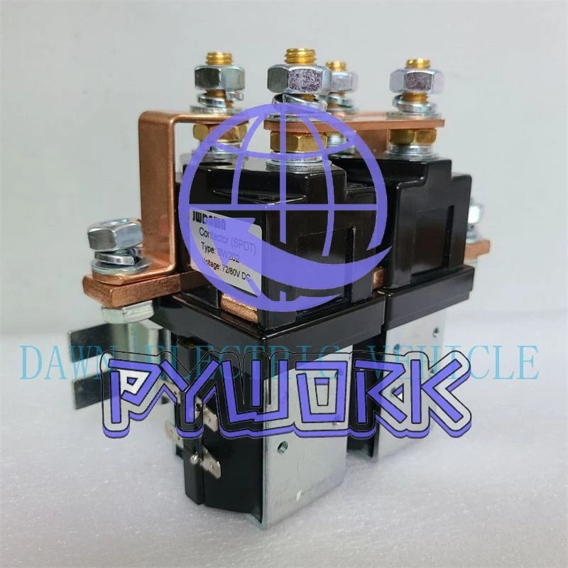 1X SPDT Reversing Contactor Solenoid Relay SW202 24V 36V 48V 80V 400A