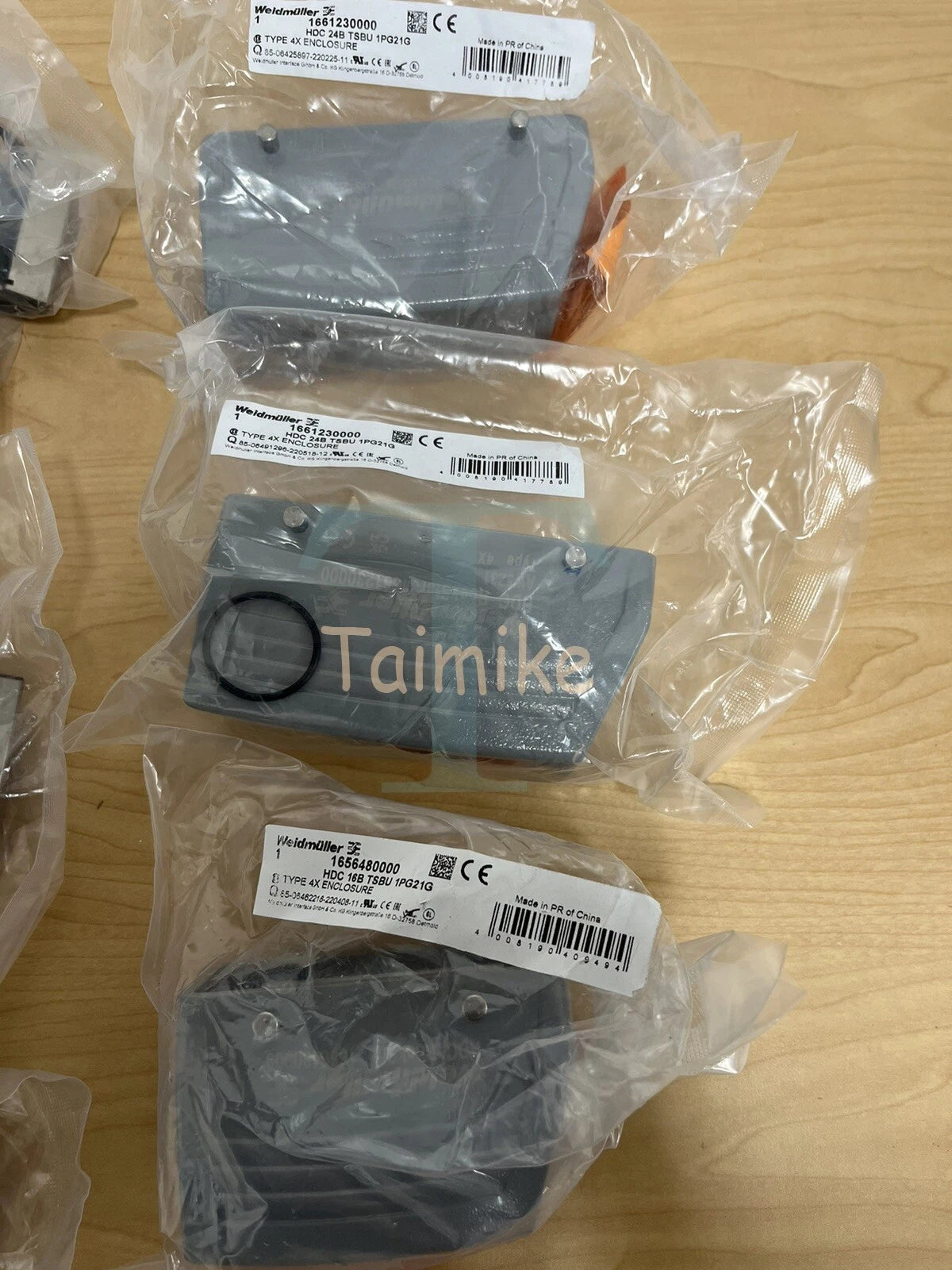 Weidmuller HDC-KIT-HE 16.120 and 24.130 Misc. Spare Part Lot - As Shown