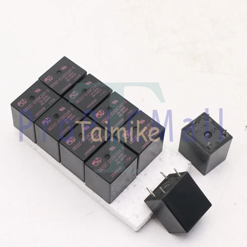(10PCS) OKS2C-S15DC24V-S Power Relay 24VDC 5Pins 15A 125VAC