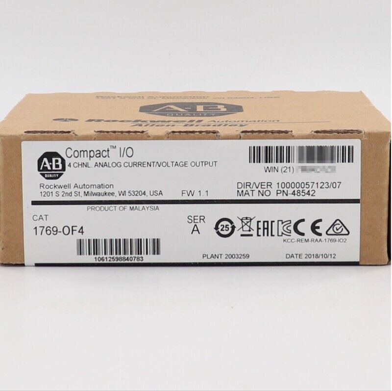 1769OF4 Series A Analog Output Module from Allen Bradley - ALLEN BRADLEY