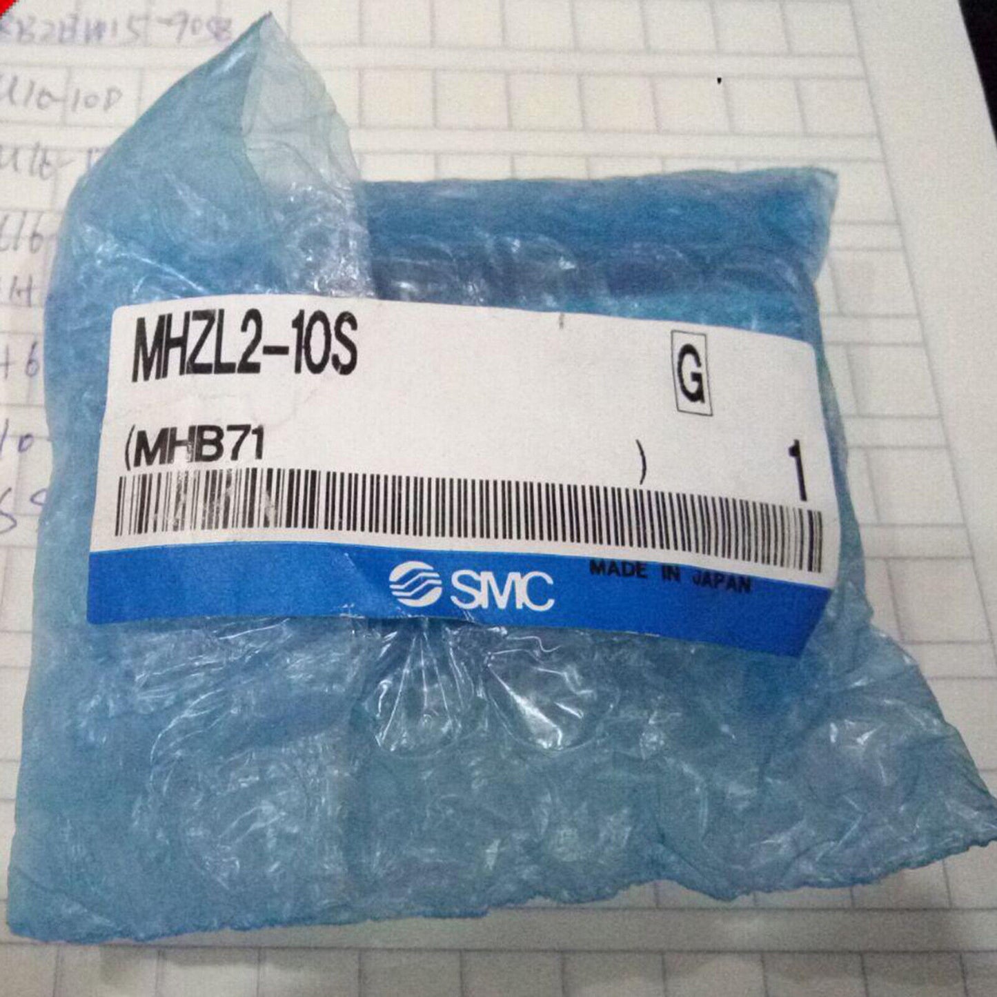 SMC 1PC Sliding Cylinder MHZL2-10S - SMC