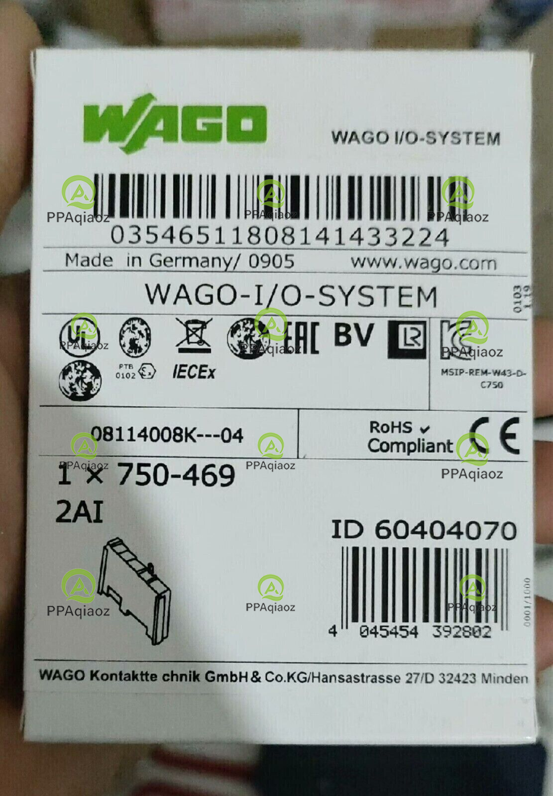 WAGO 750-469 PLC Module - WAGO