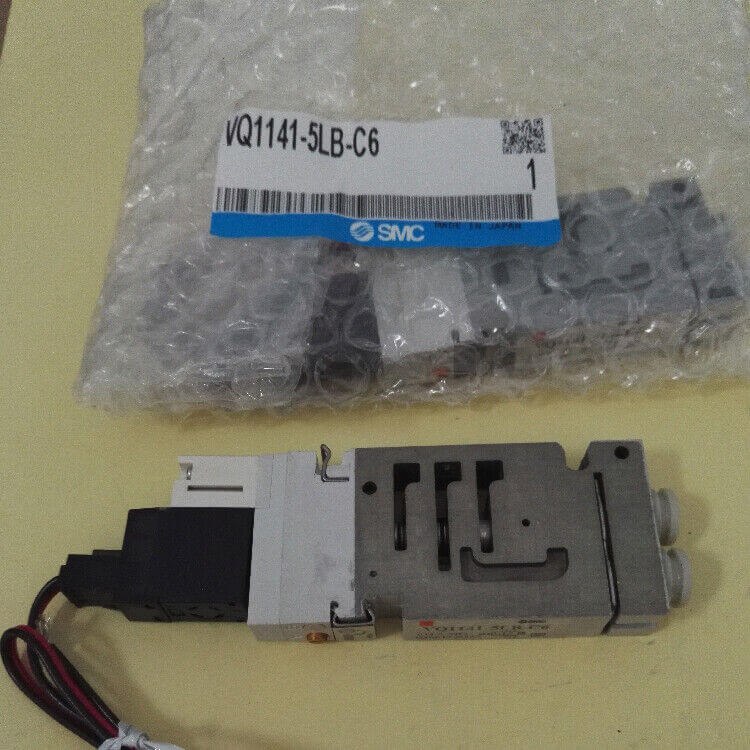 New 1pc SMC VQ1141-5LB-C6 Solenoid Valve ONE YEAR - SMC
