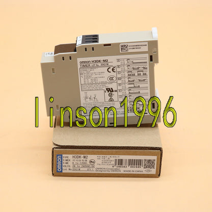 New ONE Omron Timer Relay H3DK-M2 H3DKM2 24-240VAC/DC Timer relay with high efficiency and fast shipping. - OMRON
