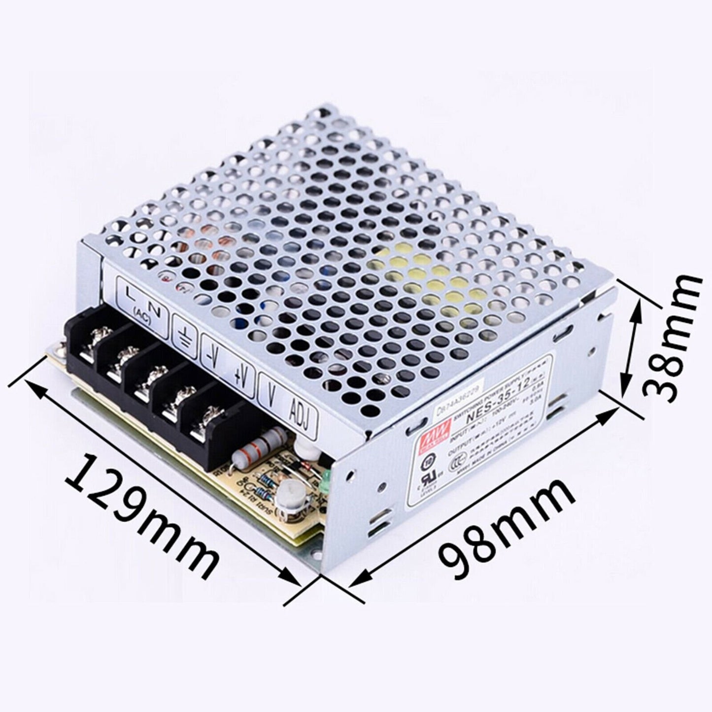 NES-35-12 12V 3A For MEAN WELL Switching power supply Free Shipping