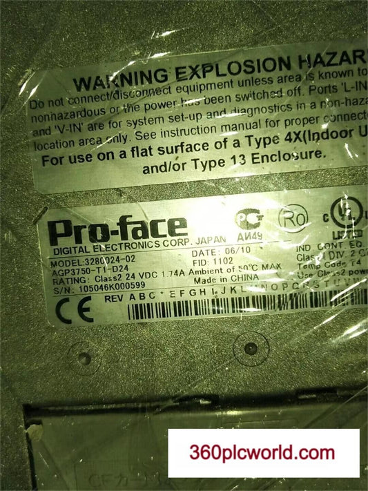 used 1PC FOR PROFACE AGP3750-T1-D24 AGP3750T1D24 - SCHNEIDER ELECTRIC