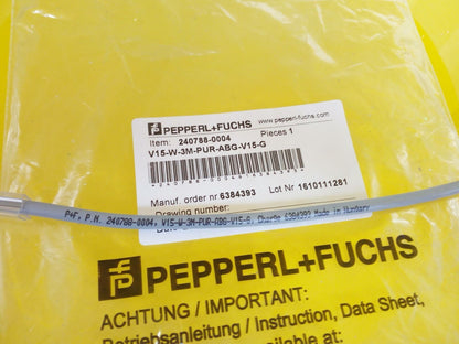 New Pepperl+ Fuchs P+F sensor V15-W-3M-PUR-ABG-V15-G - PEPPERL+ FUCHS