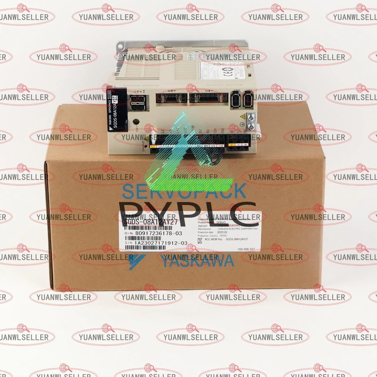 1PCS Yaskawa Servo Drive SGDS-08A12AY27