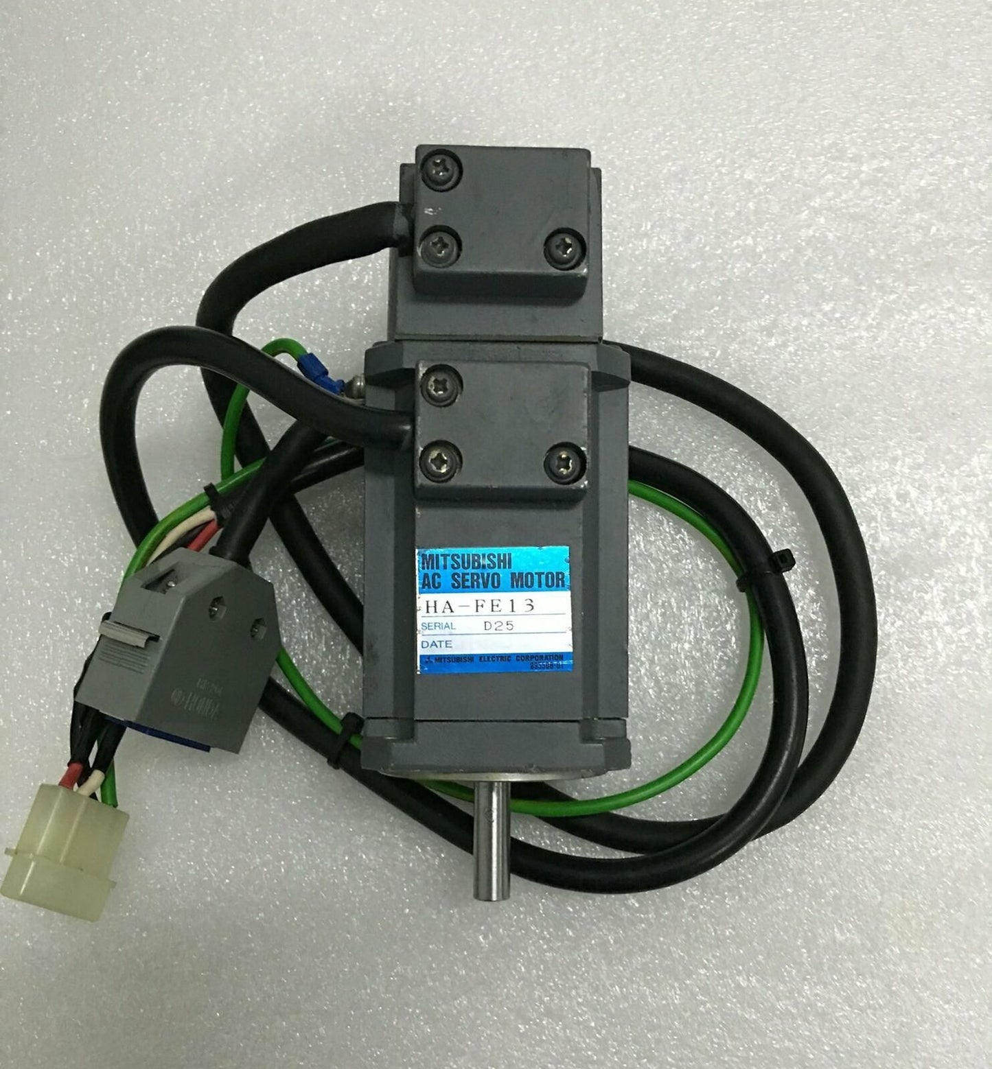 Used Mitsubishi AC Servo Motor HA-FE13 – Tested Good Condition - MITSUBISHI