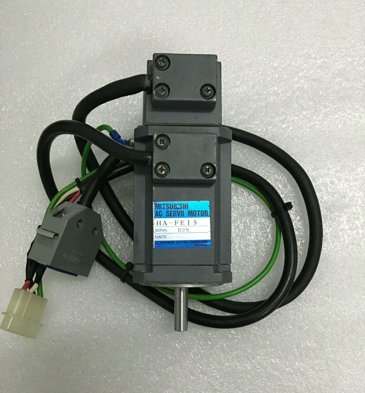 Used Mitsubishi AC Servo Motor HA-FE13 – Tested Good Condition - MITSUBISHI