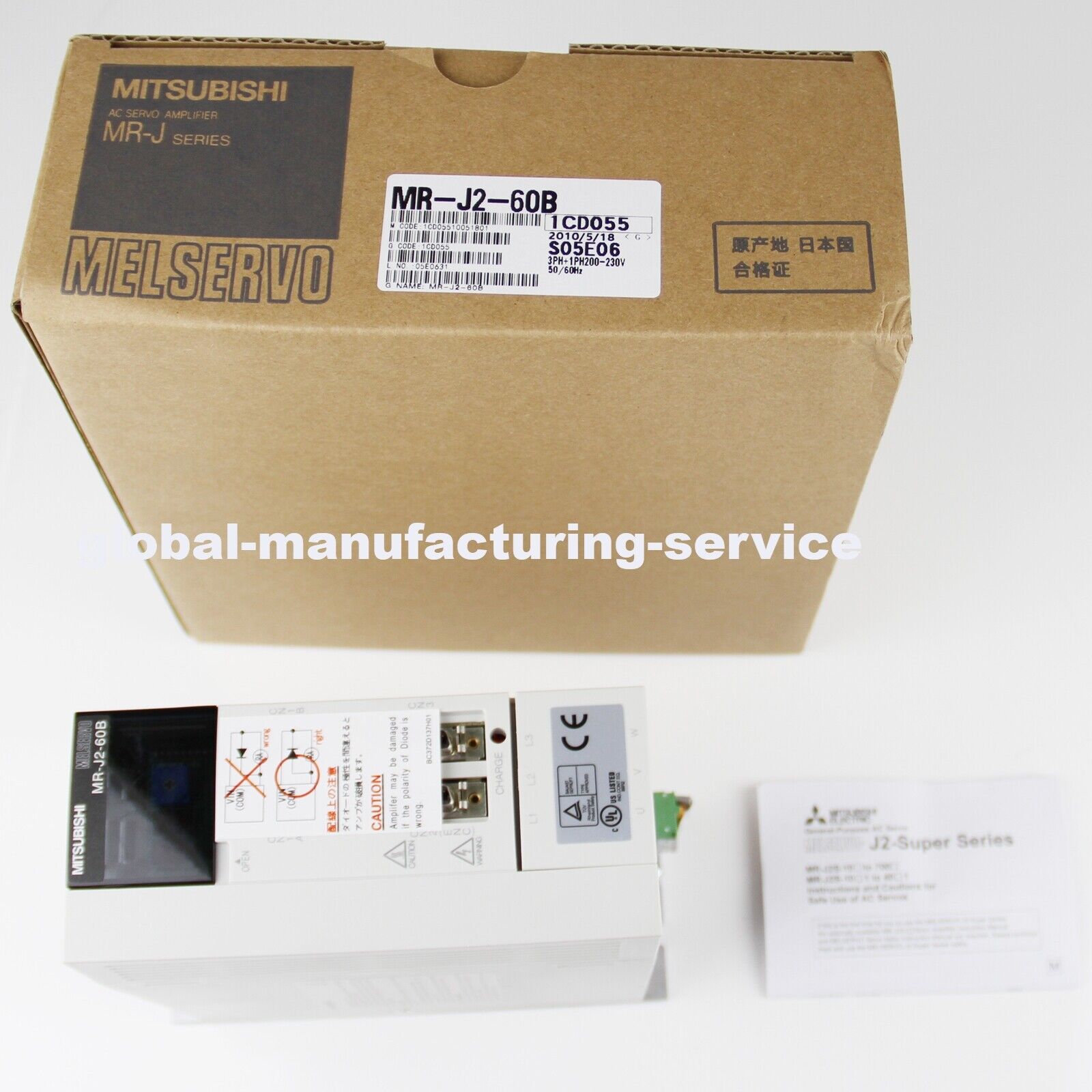 new  Mitsubishi MR-J2-60B MRJ260B Servo Drive Module