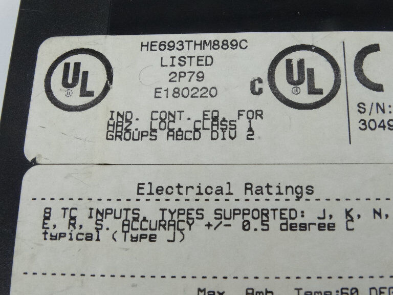 HORNER HE693THM889 PLC Module - HORNER AUTOMATION