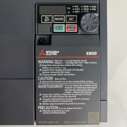 MITSUBISHI Inverter FR-E840-0060-4-60 2.2KW Express