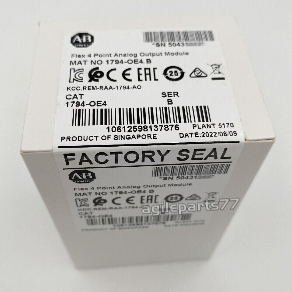 NEW SEaled Allen-Bradley 1794-OE4 Flex 4 Point Analog Output Module AB 1794OE4 - ALLEN-BRADLEY
