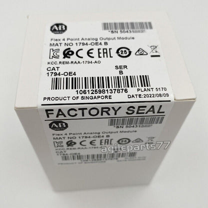 NEW SEaled Allen-Bradley 1794-OE4 Flex 4 Point Analog Output Module AB 1794OE4 - ALLEN-BRADLEY