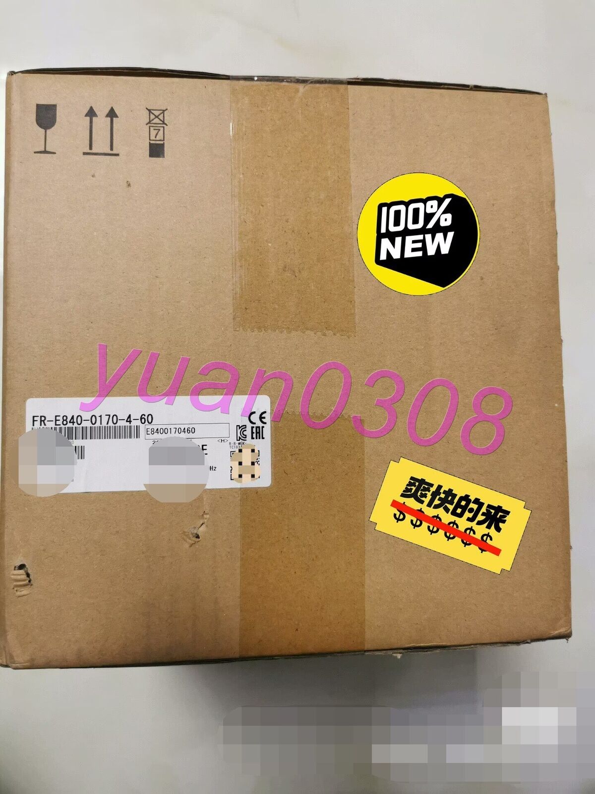 new Mitsubishi FR-E840-0170-4-60 frequency converter Fast delivery - MITSUBISHI
