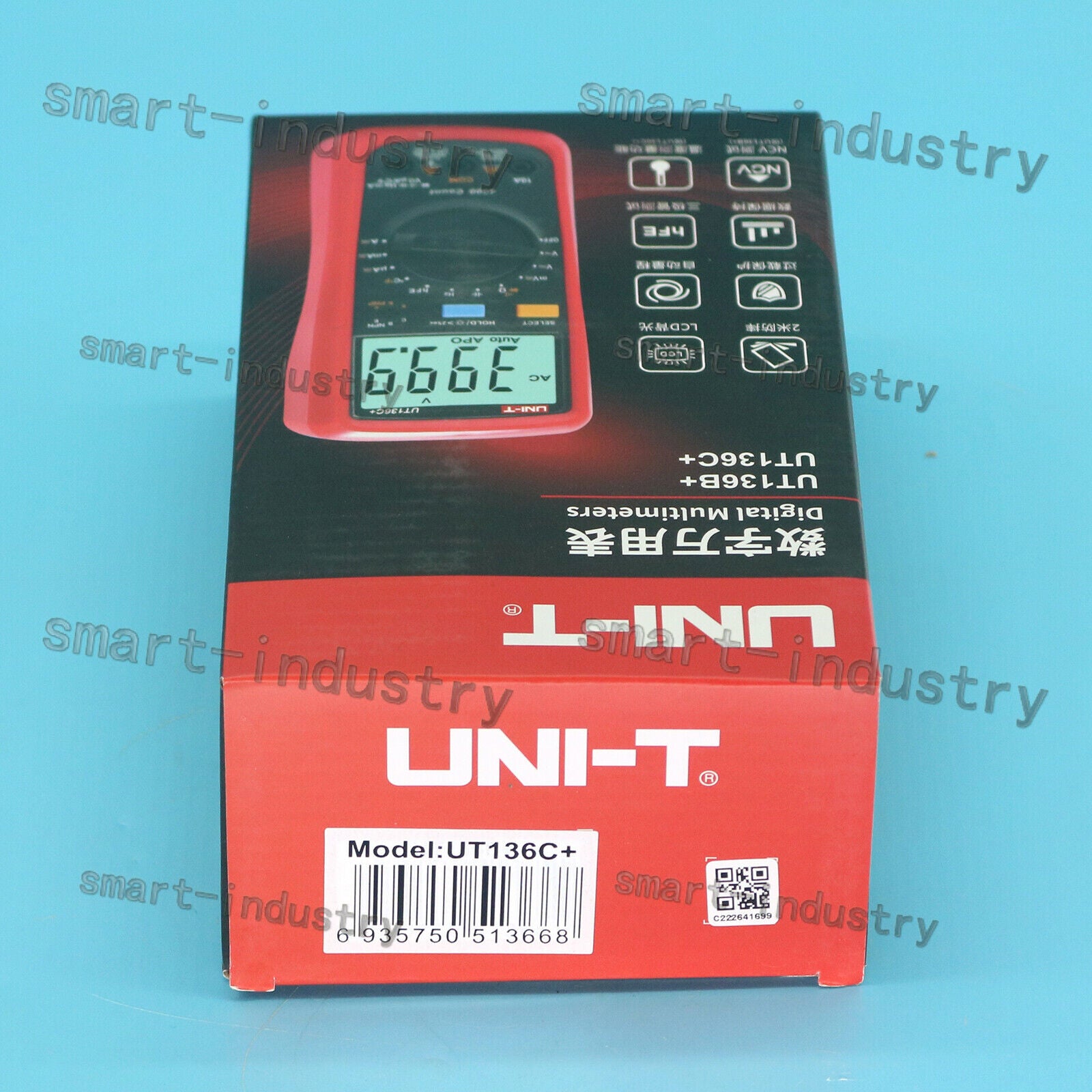 new 1PCS  UNI-T UT136C+ Auto-ranging multimeter