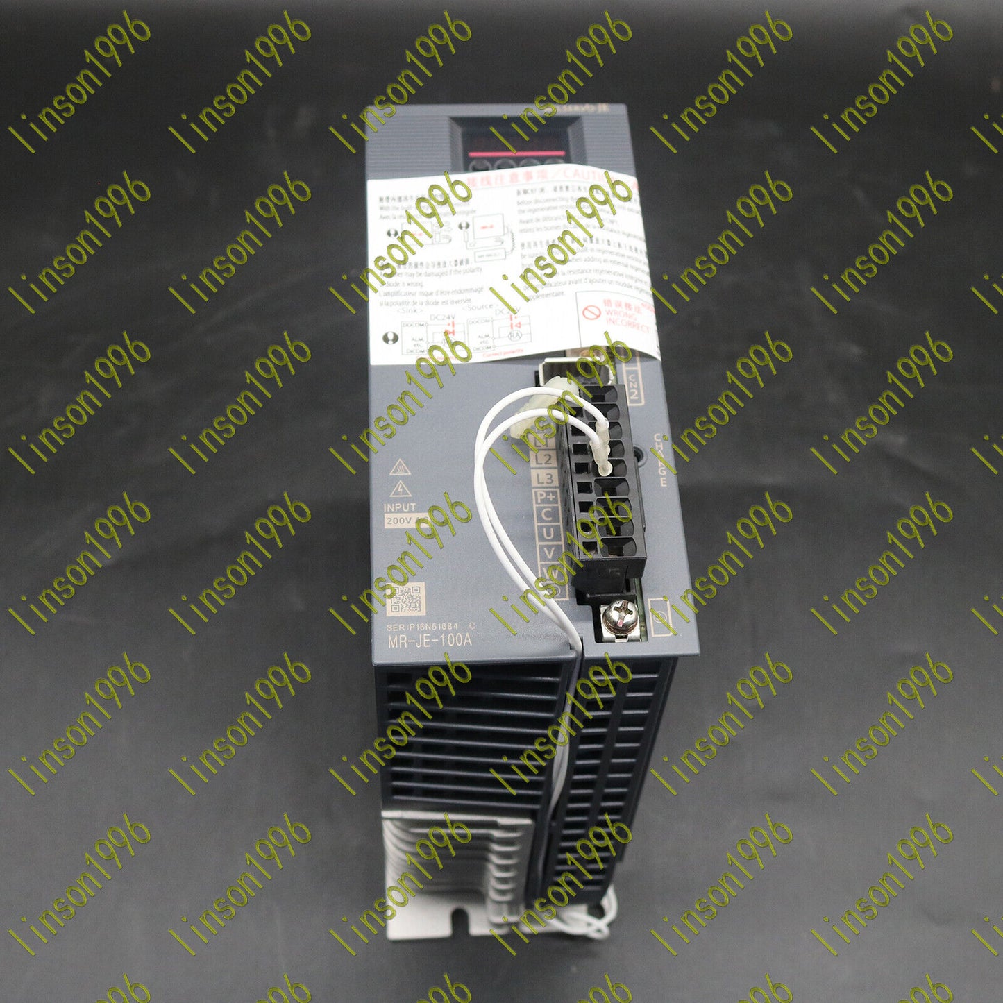new Mitsubishi MR-JE-100A servo drive ONE Year (INBOX) - MITSUBISHI
