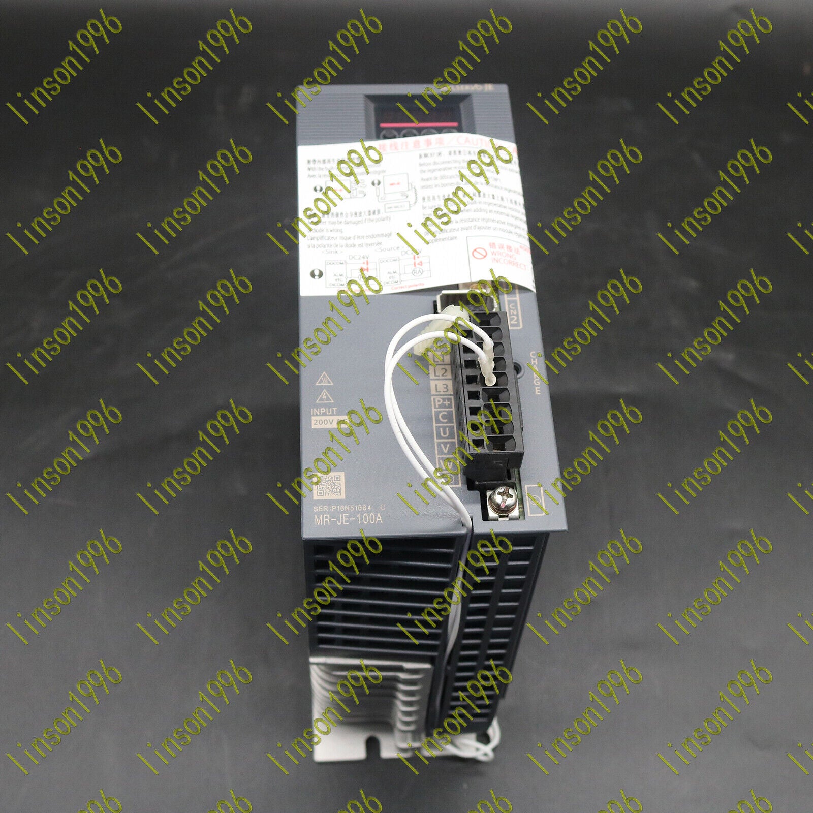 new Mitsubishi MR-JE-100A servo drive ONE Year (INBOX) - MITSUBISHI