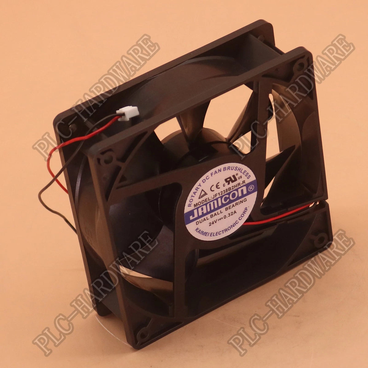 JAMICON JF1238B2HR-R 24V 0.32A 2-wire cooling fan#QW