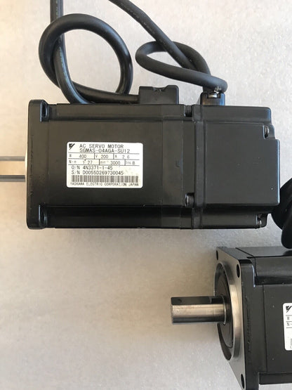 YASKAWA AC SERVO MOTOR SGMAS-04AGA-SU12