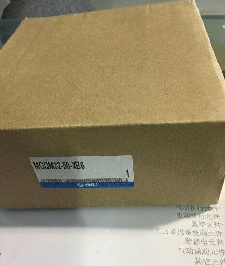 New ONE SMC MGQM32-50-XB6 Slide Cylinder - SMC