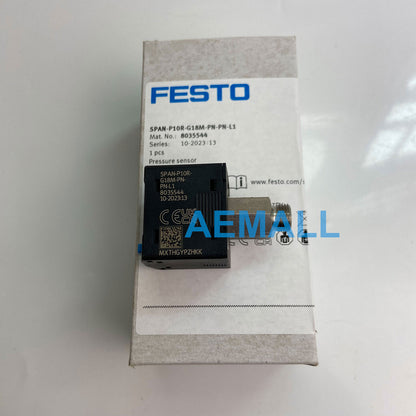 1pcs Festo SPAN-P10R-G18M-PN-PN-L1 8035544 Pressure Sensor in Package